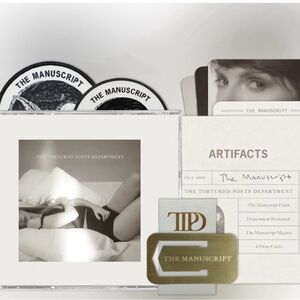 🤍TTPD Collectors Edition The Manuscript CD🤍